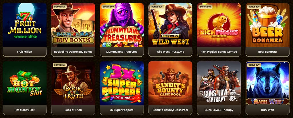 game offer, slots, online slots, goldspin casino